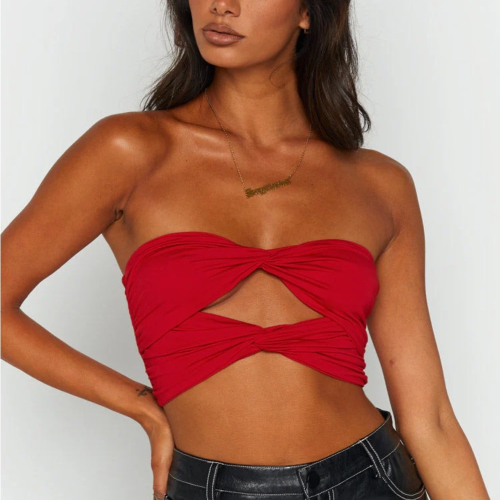 Havannah red top beginning boutique